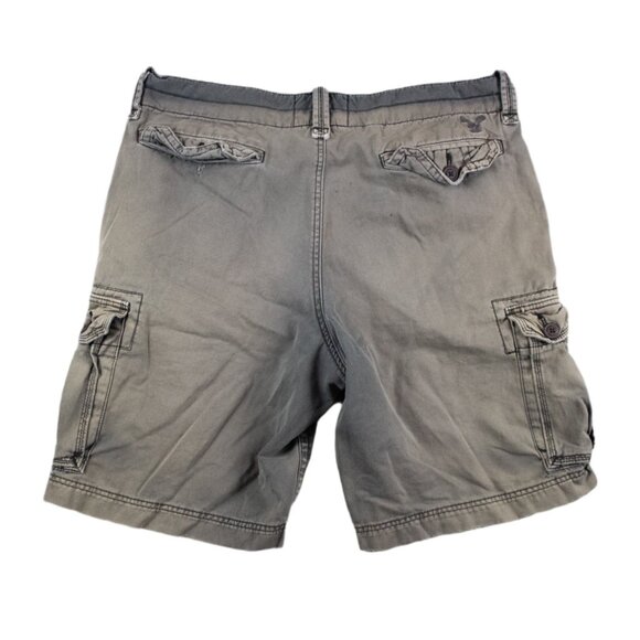 American Eagle Sunfaded Gray Cargo Shorts / 36 - Picture 2 of 9